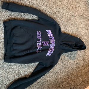 Northwestern softball hoodie